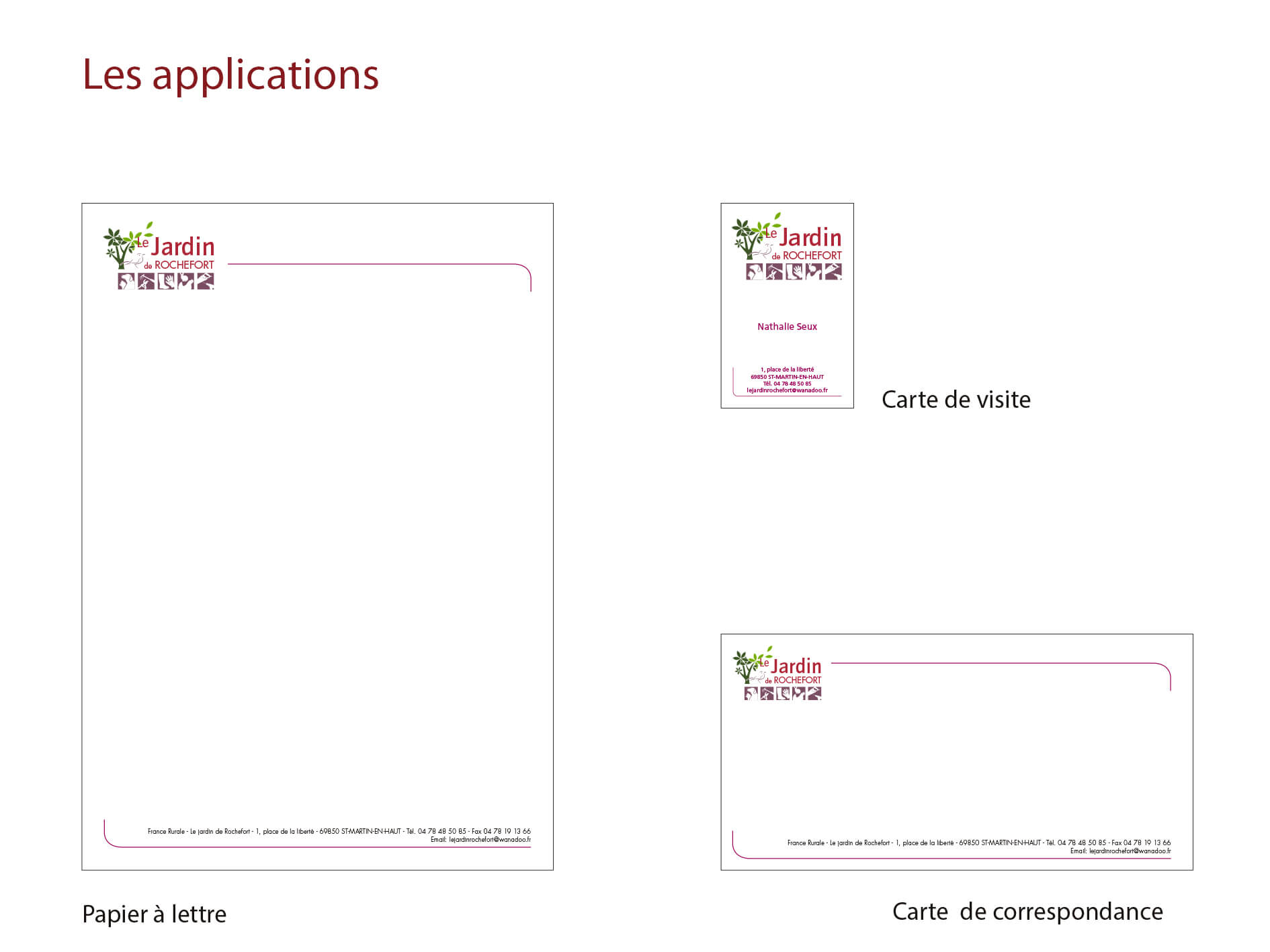 Le jardin de Rochefort - Agence I.S communication à Nantes