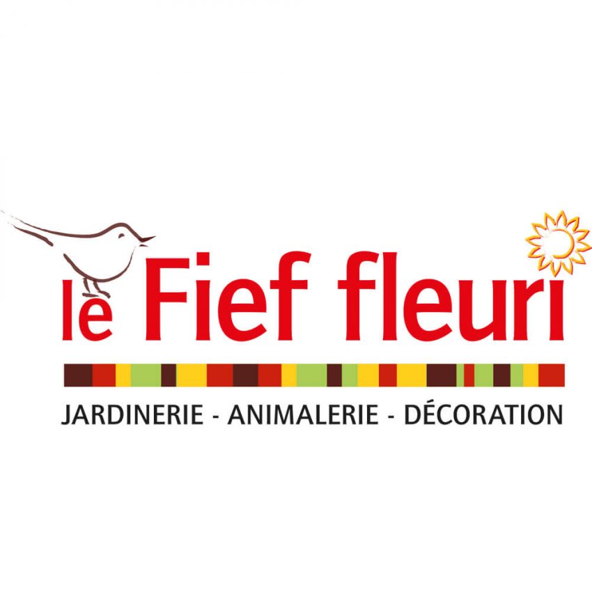Logotype le Fief fleuri par IS COM