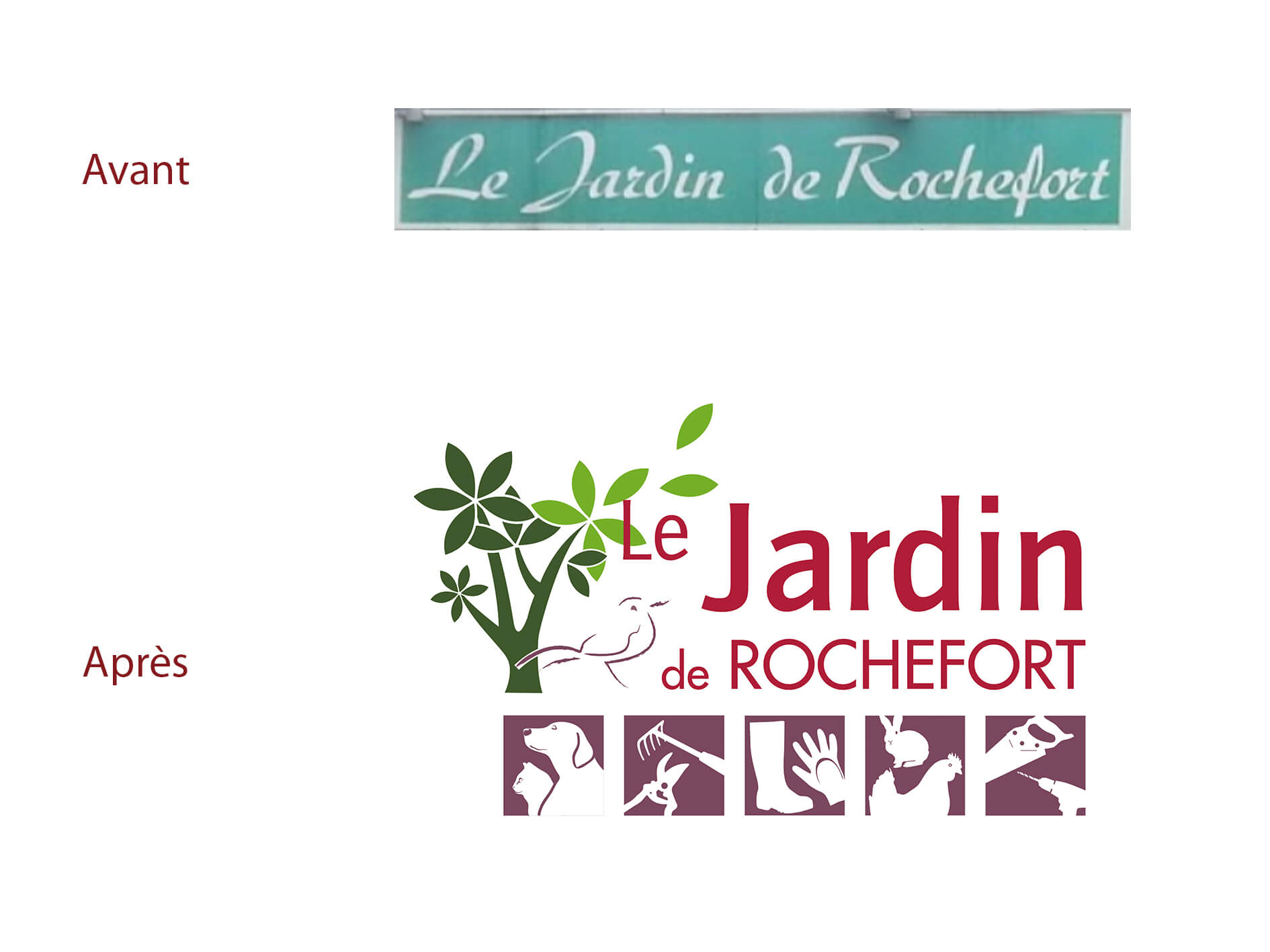 Le jardin de Rochefort - Agence I.S communication à Nantes
