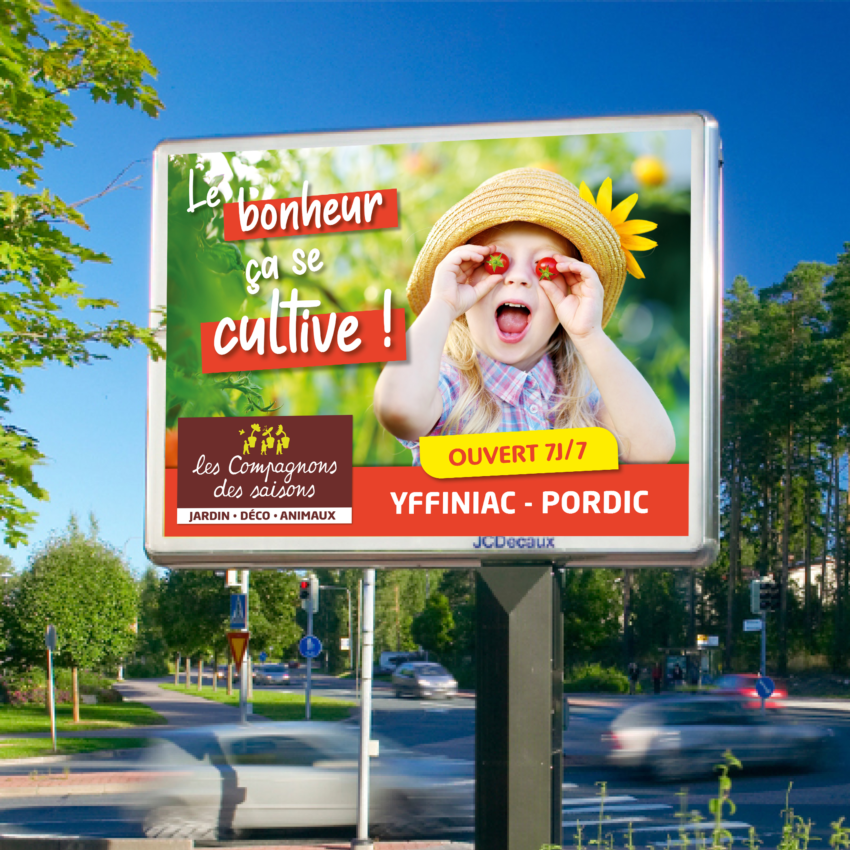 Campagne d'affichage affiche 12m²